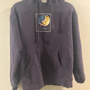 Stella Luce Men's Navy Hoodie with Graphic